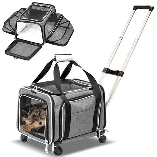 Rolling pet carrier  - Image 1