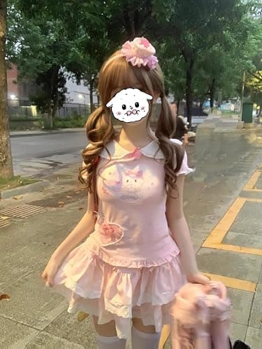 Pokn Y2K Cutecore Kawaii Teen Shirt Coquette Harajuku Oversize Japan Cat Print Cute Tshirt Top Clothes thumbnail 5