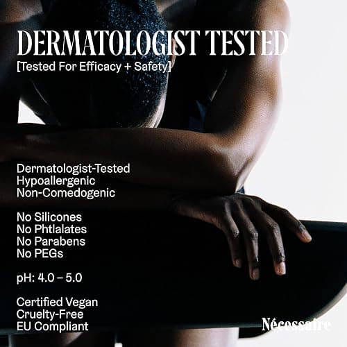 Nécessaire The Body Retinol - Firming Repair Serum + Retinol Body Lotion For Women & Men. Wrinkle + Line Prevention. 0.1% Pure + 10% AHA Crepey Skin Treatment. 5.1 oz thumbnail 8