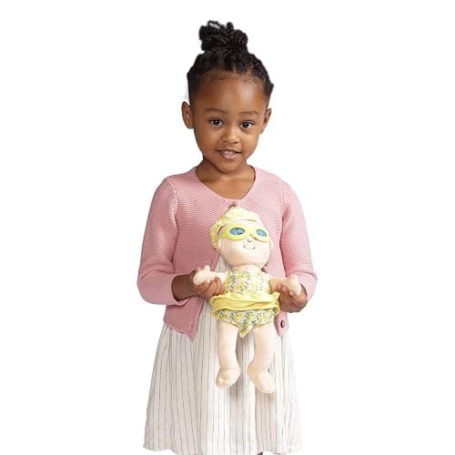 Manhattan Toy Wee Baby Stella Fun in The Sun 3 Piece Baby Doll Swimming Outfit for 12" Dolls thumbnail 4