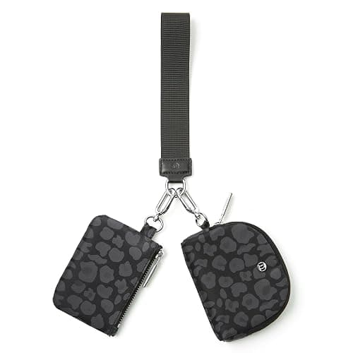 Mum's Memory Mini Zip Around Wristlet Wallets for Women -KeyChain Wallet with Detachable Dual Pouch Wristlet -Key Chain Coin Purse Small Wallets - Image 1