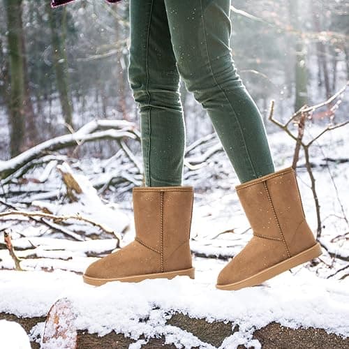 DKSUKO Women's Classic Waterproof Snow Boots Winter Boots thumbnail 2