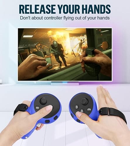 Silicone Meta Quest 3 Cover Case Set thumbnail 7