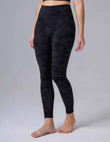 Colorfulkoala Dreamlux No Front Seam Leggings for Women 25"/28" Inseam, Seamless High Waisted Buttery Soft Yoga Pants thumbnail 3