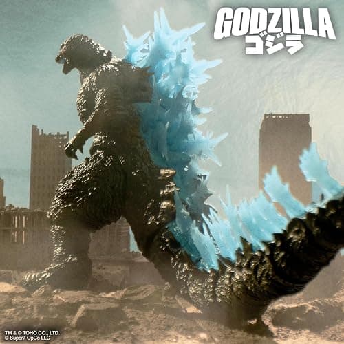 Super7 ULTIMATES! Toho Godzilla Minus One (Charging) Figure - 8" Toho Godzilla Action Figure Kaiju - Classic Movie Monster Fans Collectibles & Retro Toys- Movie Model for Collectors & Display Figurine - ULTIMATE! - Minus One Charging thumbnail 5