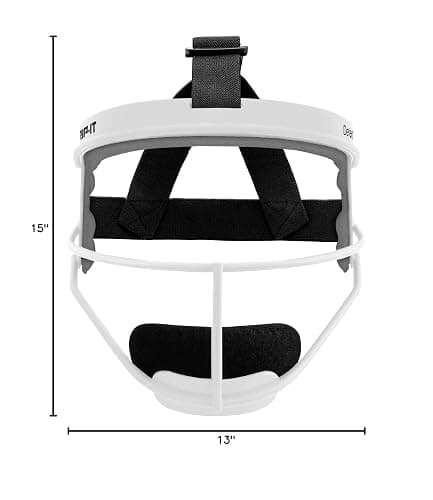 RIP-IT Original Defense Youth Softball Face Mask, Lightweight, Protective Fielder's Softball Face Shield with Ponytail Strap & Soft Foam Padding thumbnail 8