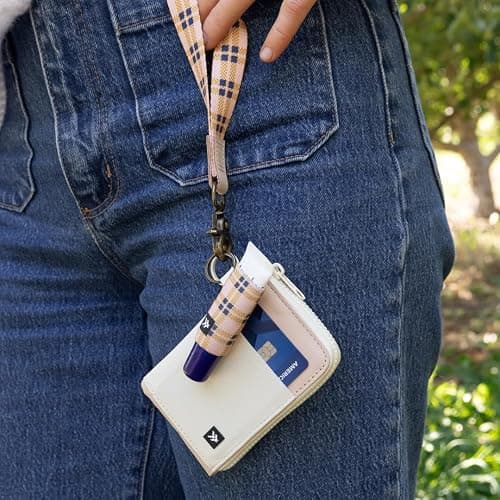 Thread Wallets RFID Blocking Leather Zip Wallet with Card Holder for Men and Women (Emmeline) thumbnail 2