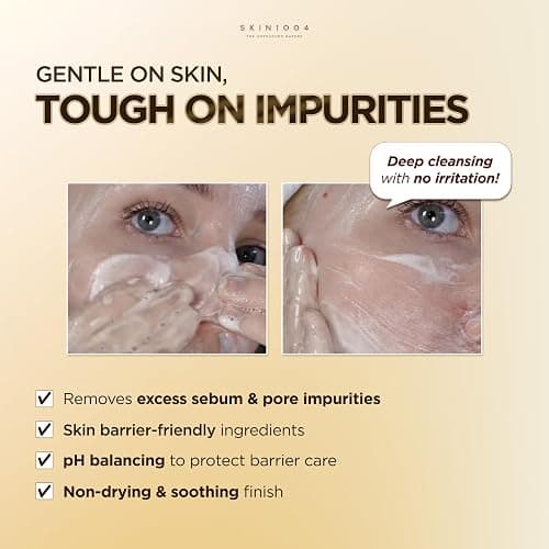 SKIN1004 Madagascar Centella Ampoule Foam, 4.23 fl.oz, Korean Face Cleanser & Makeup Remover with Centella Asiatica, Gentle Daily Cleanser for Soft Skin, Korean Skin Care thumbnail 3