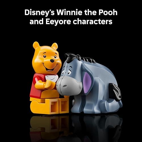 LEGO Disney Winnie The Pooh Building Set - Home, Office or Book Shelf Decor for Adult Fans, Ages 18+ - W/Eeyore Figure - Collectible Disney Gift - 43300 thumbnail 6