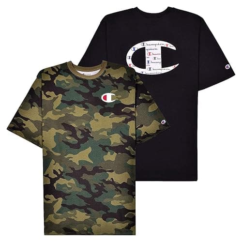 Champion Big and Tall T Shirts for Men – 2 Pack Graphic Mens Big and Tall Tees thumbnail 2