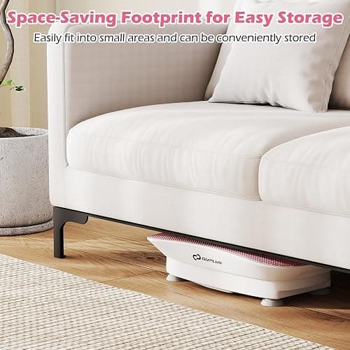 Goplus Vibration Plate Exercise Machine, Vibrating Platform for Lymphatic Drainage, Weight Loss, Home Fitness Workout Stand Full-Body Shaker Power with 10 Speed, Remote for Women Men thumbnail 8