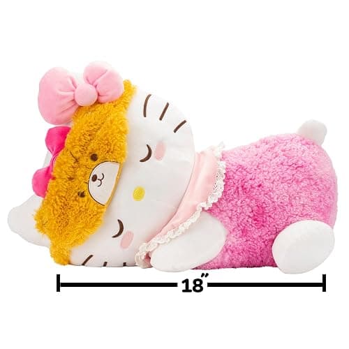 Jazwares Hello Kitty and Friends - Hello Kitty 18-inch Sleeping Plush thumbnail 3