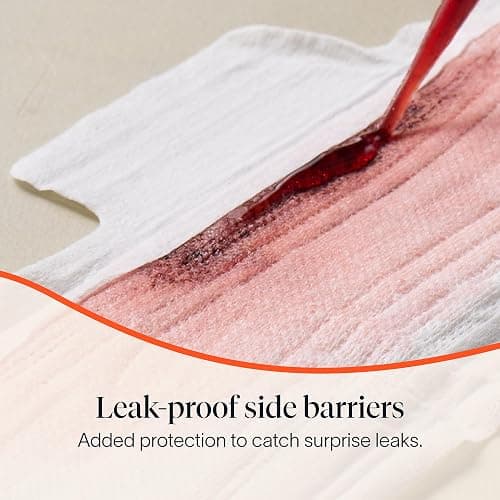 Cora 100% Organic Cotton Topsheet Pads (36 Super Pads) thumbnail 3
