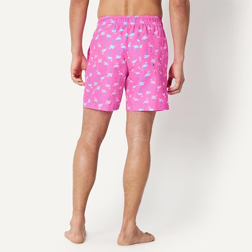 Amazon Essentials Men's Swim Trunks with Mesh Lining, Pockets, Drawstring Closure thumbnail 2