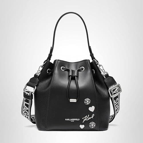 Karl Lagerfeld Paris Women's Adele Bucket Bag thumbnail 5