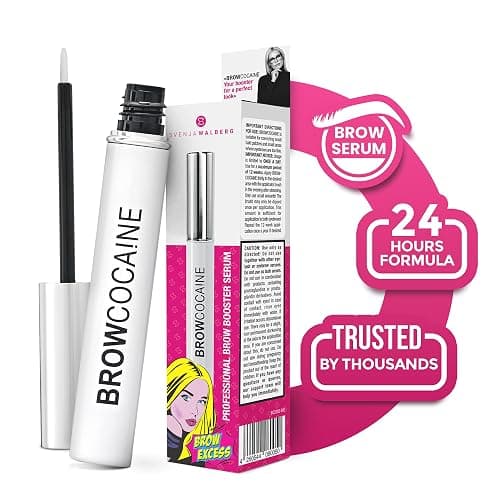 BROWCOCA!NE Brow Thickener & Lengthener - Eyebrow Enhancer for Fuller, Defined Brows - Paraben-free - Nourishing & Volumizing Formula- Easy to Apply - 3.5. ml - SVENJA WALBERG - Image 1