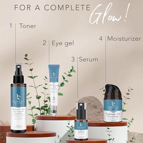 Hyaluronic Acid Toner for Face - USA Made with Natural & Organic Ingredients, Hydrating Toner with Niacinamide, Softens and Smoothes Dry & Sensitive Skin, Fragrance-Free Skin Care Spray thumbnail 7