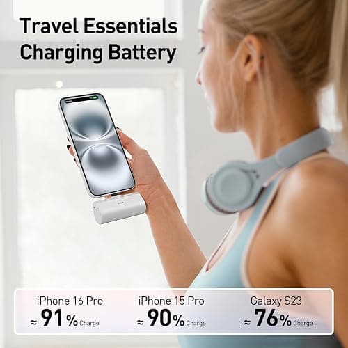 iWALK Portable Charger for iPhone 17/16/15 USB-C Small Power Bank 20W 4,500mAh Fast Charging Battery Pack Compatible with iPhone 15/16/16/17 Plus/17 Pro/17 Pro Max, Samsung Galaxy S25/S24/S23 Android thumbnail 5