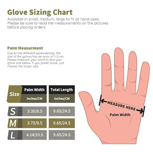 Segbeauty Hair Dye Gloves, 20 Counts Black Reusable Hair Color Gloves Professional Washable Rubber Glove Hair Coloring Accessories for Home Cleaning Hair Dye Salon Highlighting - Medium thumbnail 2