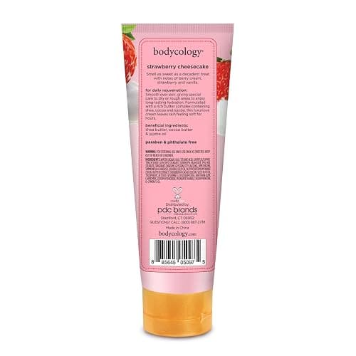 Bodycology Shea Butter Body Cream, Strawberry Cheesecake, 8 oz thumbnail 8