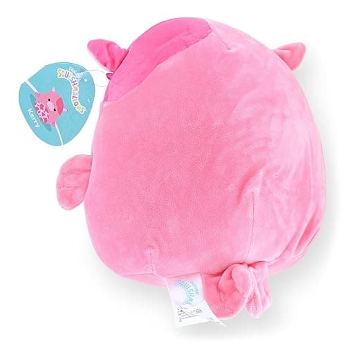 Squishmallows Official Kellytoy Plush 8 Inch Squishy Stuffed Toy Animal (Kerry The 'Strawberry Milk' Sea Cow) thumbnail 3