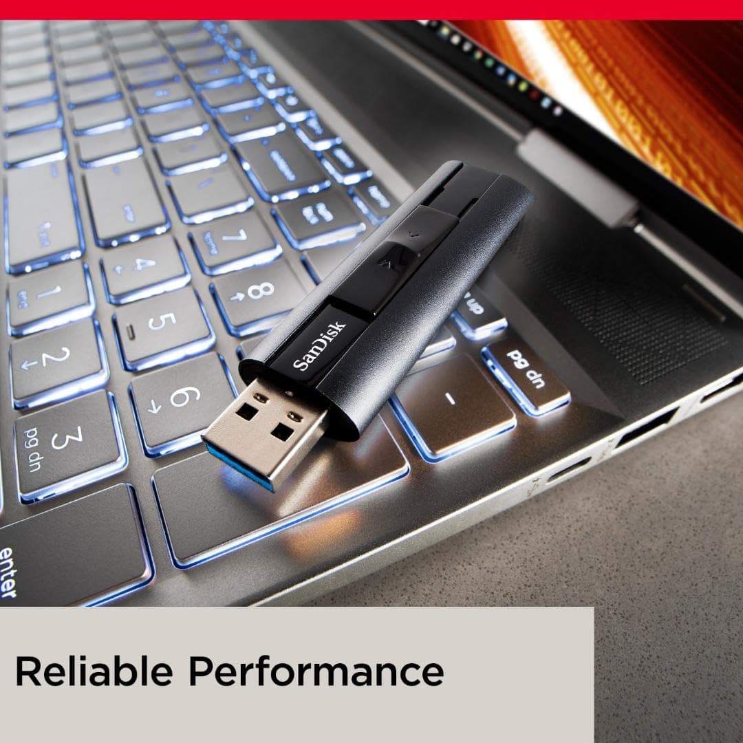 SanDisk Unidad Flash de Estado sólido Extreme Pro USB 3.2 de 256 GB - SDCZ880-256G-GAM46 thumbnail 5
