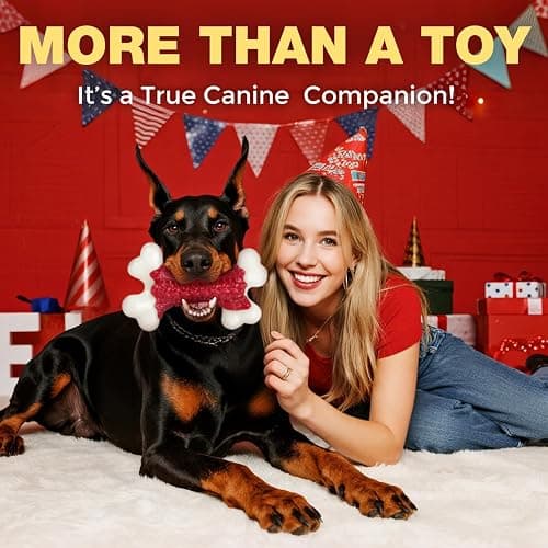 Kseroo Tough Dog Toys, Toys for Aggressive Chewers Large Breed, Chew Dogs, Bone Toy Nylon Dogs Almost Indestructible thumbnail 7