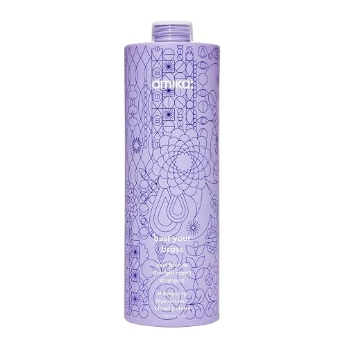 amika bust your brass cool blonde strength repair shampoo - Image 1
