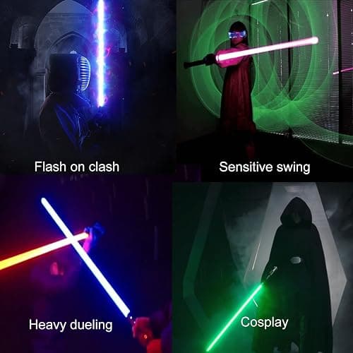 X-TREXSABER Motion Control Light Saber, 27 Set Sound Effects with 12 Color Change, Premium Metal Hilt Light Saber for Adults and Kids Gift thumbnail 9