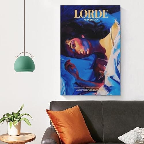 Melodrama by Lorde Posters & Prints on Canvas Wall Art Poster for Room Decor Unframe:16x24inch(40x60cm) thumbnail 5