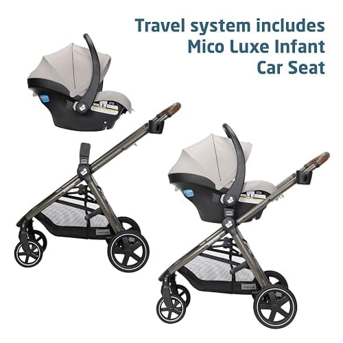 Maxi-Cosi Zelia™ Luxe 5-in-1 Modular Travel System - New Hope Tan - Travel System thumbnail 12