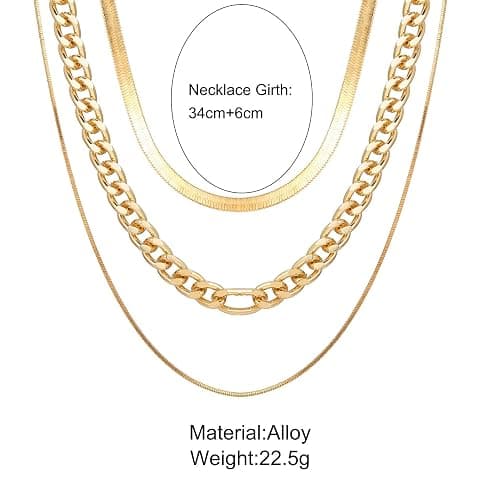 CONGYING 9pcs Gold Plated Necklaces set for Women, Gold Dainty Choker Necklace Trendy, Adjustable Layering Necklace Set for Women Gifts thumbnail 2