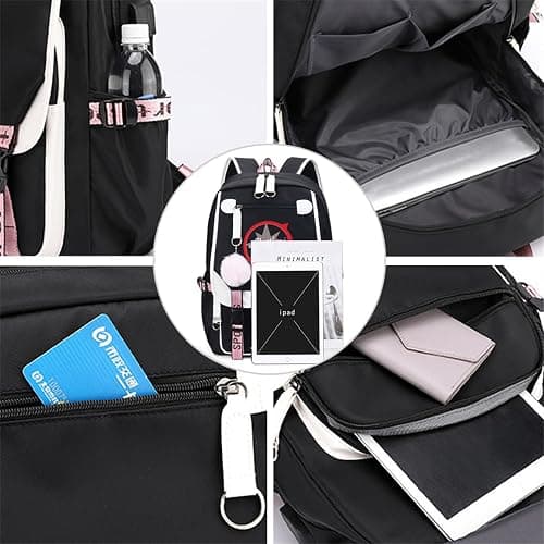 eTel Like Stray Kids Backpack Merch, Stray Kids Book Bag Casual Backpack thumbnail 3