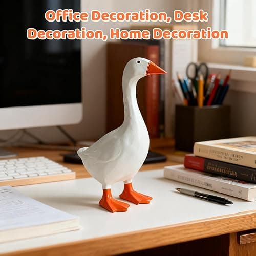 SJzdzsw 7 Inch Desk Goose -Desk Goose 7 Inches for Office & Home,Gift for Friends and Family thumbnail 4