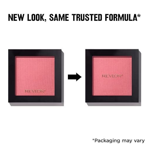 Revlon Powder Blush Face Makeup, High Impact Buildable Color, Lightweight & Smooth Finish, 014 Tickled Pink, 0.17 oz thumbnail 3