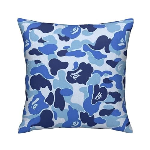 Square Decorative Pillowcases Pillow Cover for Bed Sofa Couch Pillow Case with Zipper for Home Decor 18"X18" thumbnail 7
