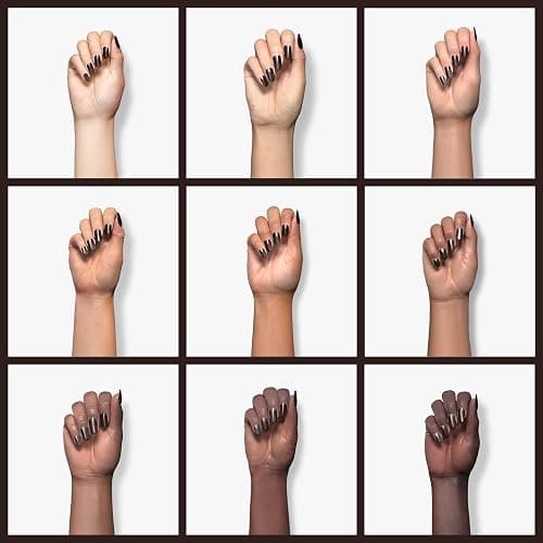 GAOY Jelly Nude Black Gel Nail Polish, 16ml Sheer Neutral Translucent Soak Off Gel Polish, UV Light Cure for Nail Art DIY, 1724 Smoked Glass - Smoked Glass thumbnail 4