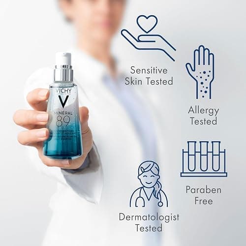 Vichy Mineral 89 Booster, Pure Hyaluronic Acid Serum for Face with Volcanic Mineral Water for Skin Barrier Repair, Plumps & Hydrates, Lightweight Moisturizing Gel, Oil-Free, Non-Sticky thumbnail 5