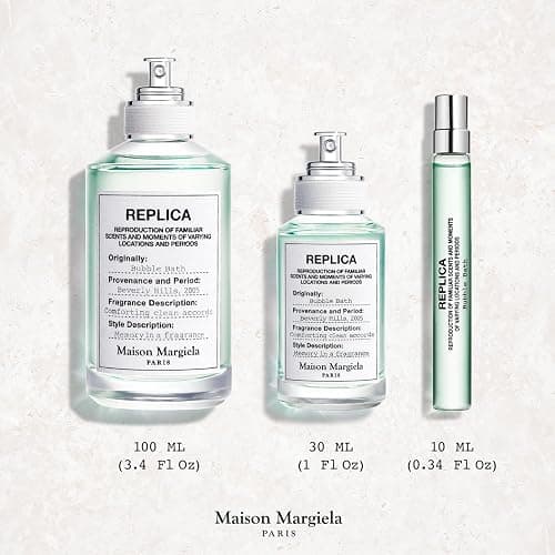 Maison Margiela Replica Bubble Bath - Gentile Floral Fragrance | Eau de Toilette with Soap Bubbles, Rose & Coconut Milk - Long Lasting - Relaxing Scent Perfect for Everyday Wear thumbnail 5