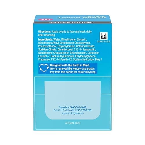 Neutrogena Hydro Boost Water Gel, 24 Hr Hydration for Normal/Oily Skin, Signature Fragrance, Face Moisturizer with Hyaluronic Acid, Skin Care for Juicy, Deeply Hydrated Skin, 1.7 oz thumbnail 9