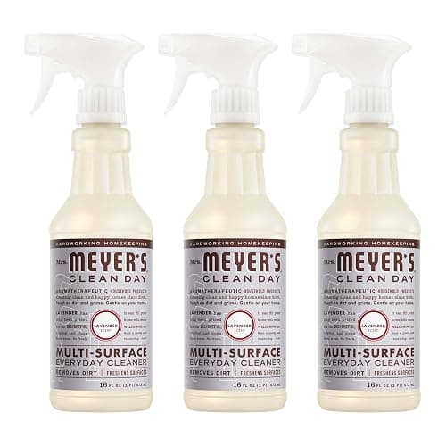 MRS. MEYER'S CLEAN DAY Multi-Surface Everyday Cleaner, Lavender Scent, 16 Fl Oz Bottle - 3 Pack - Image 1