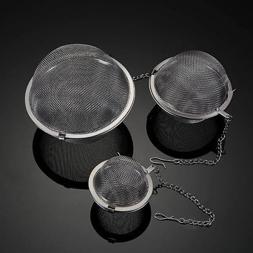 2PCS Premium Tea Infusers for Loose Leaf Tea - Upgraded Tea Strainers and Tea Balls for Flavoring Herbal Spices and Seasonings thumbnail 7