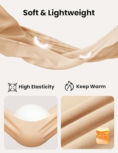 CE' CERDR 3/5 Pack Womens Long Sleeve Shirts Crew Neck Basic Tees Tight Fitted Casual Going Out Stretchy Slim Tops thumbnail 6