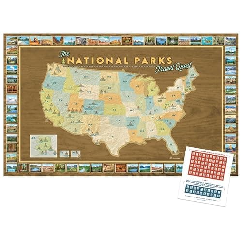 National Parks Travel Quest Poster thumbnail 8