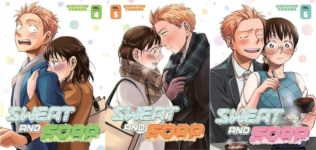 Sweat and Soap Manga Complete Collection Set Volumes 1-11 by Kintetsu Yamada thumbnail 3