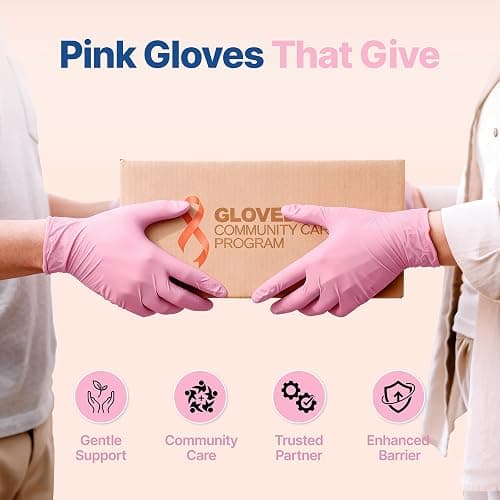 Schneider Nitrile Exam Gloves, 4-mil Medical Gloves Disposable Latex Free, Powder Free, Food Safe Glove for Examination thumbnail 7