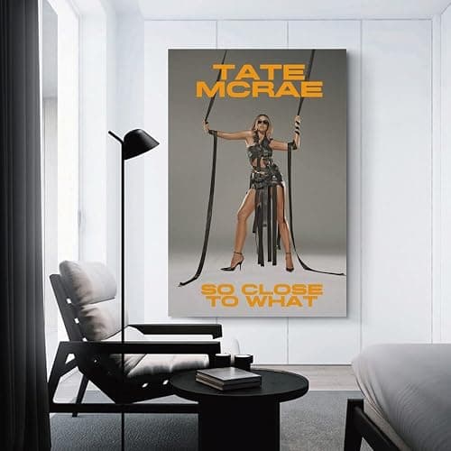 Tate McRae So Close To What 3 Posters & Prints on Canvas Wall Art Poster for Room Decor Unframe:12x18inch(30x45cm) thumbnail 3