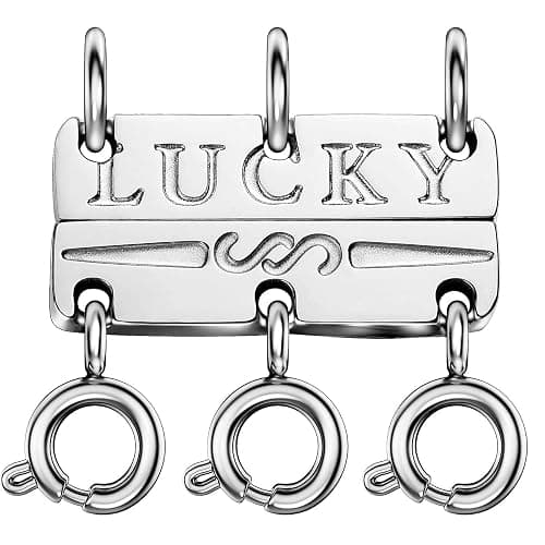 Sterling silver necklace separator - Image 1