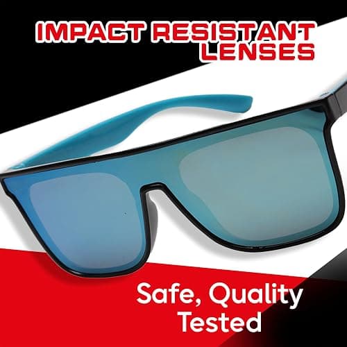 ARKAID Transformers Kids Sunglasses: Stylish, Comfortable, & Durable UV-Protective Transformers Accessories with Soft Carrying Case - Officially-Licensed Transformer Toys & Accessories Black thumbnail 2