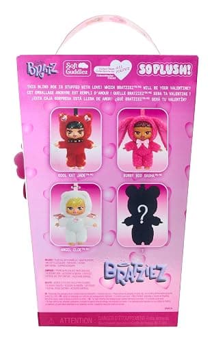 Bratz Bratziez Sweetheartz Plush Blind Box with Charm Clip and Accessory, Collectible Characters thumbnail 10